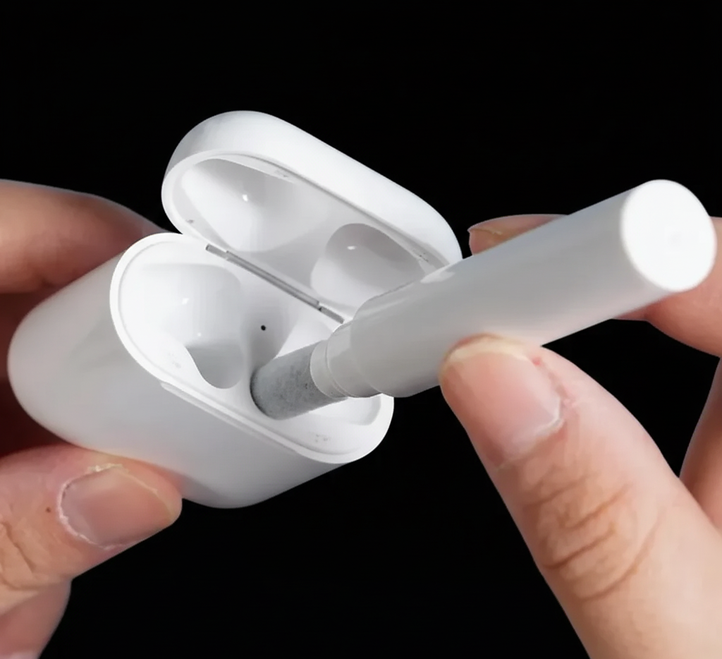Kit Nettoyage Écouteurs 2-en-1 - Stylo + 13 Brosses | AirPods & Écouteurs